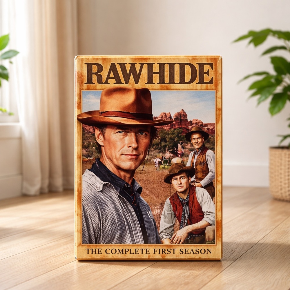 Rawhide: The Complete First Season DVD set New Factory sealed